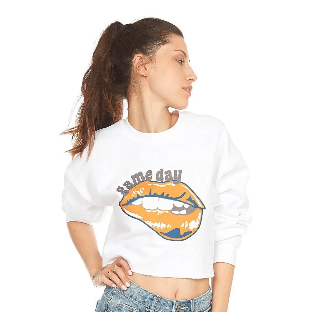 Navy & Orange Game Day Sweatshirt