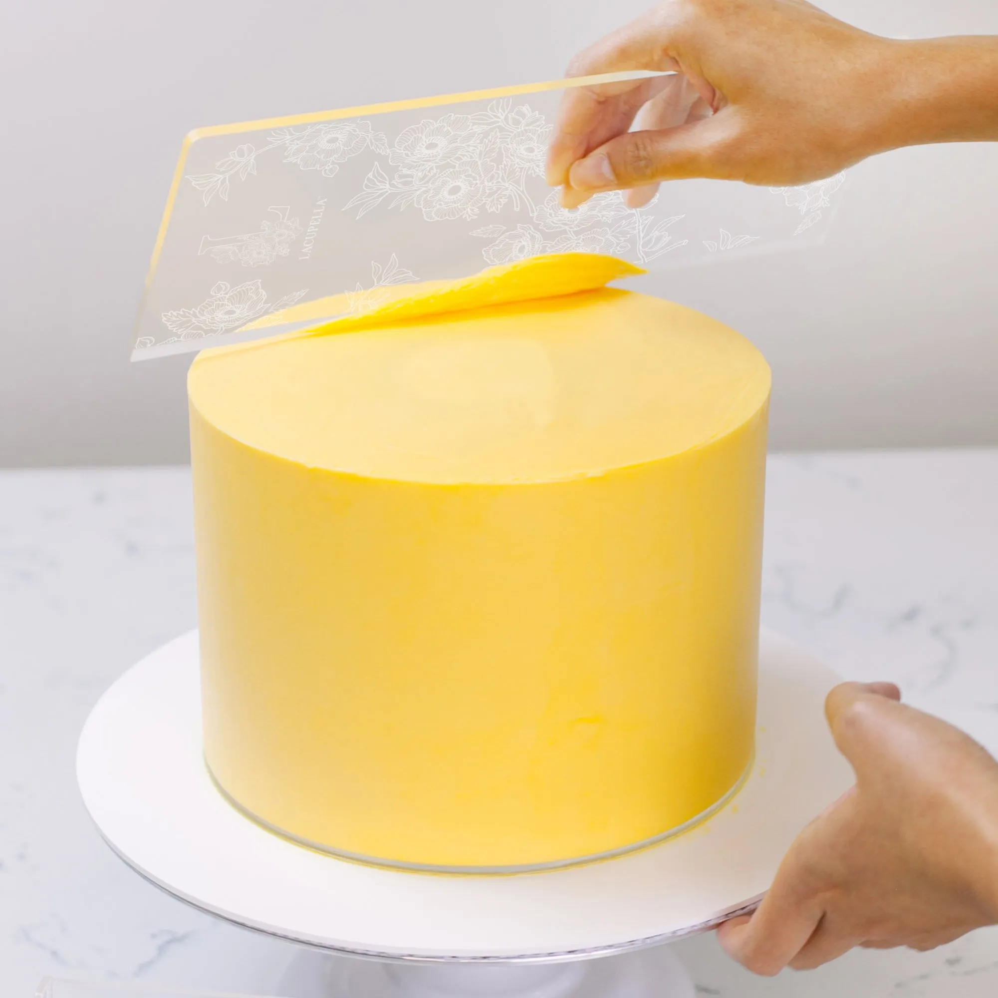 NEW Acrylic  12" Bench Scraper for Icing Frosting Buttercream 12"