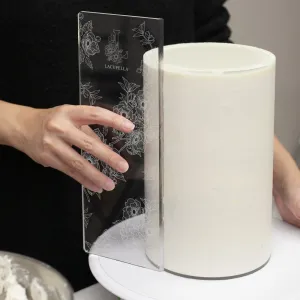 NEW Acrylic  12" Bench Scraper for Icing Frosting Buttercream 12"