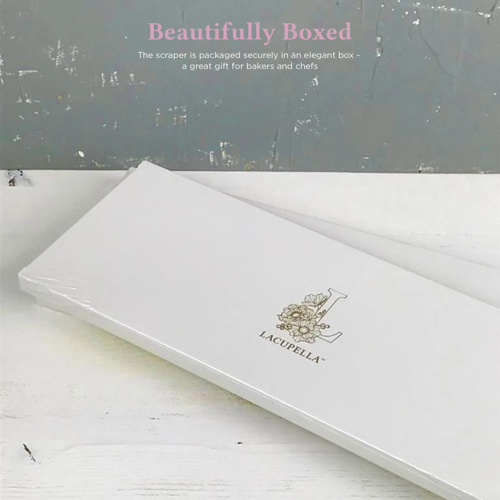 NEW Acrylic  12" Bench Scraper for Icing Frosting Buttercream 12"