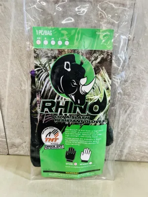 New Superior Glove Works SPWBL Rhino Dyneema/Stainless-Steel Wirecore Composite Knit Glove, Work, Cut-Resistant, 7 Gauge Thickness, X-Small, Black