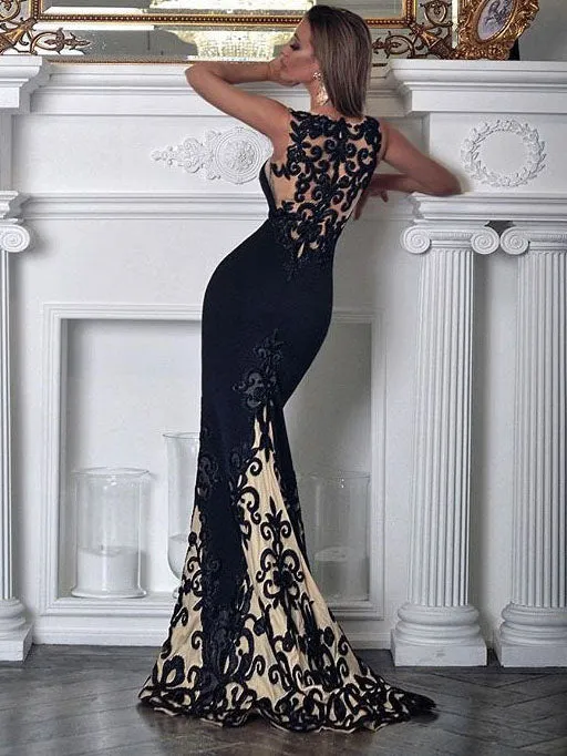 New Women's Dress Sexy Lace Sleeveless Slim Dress