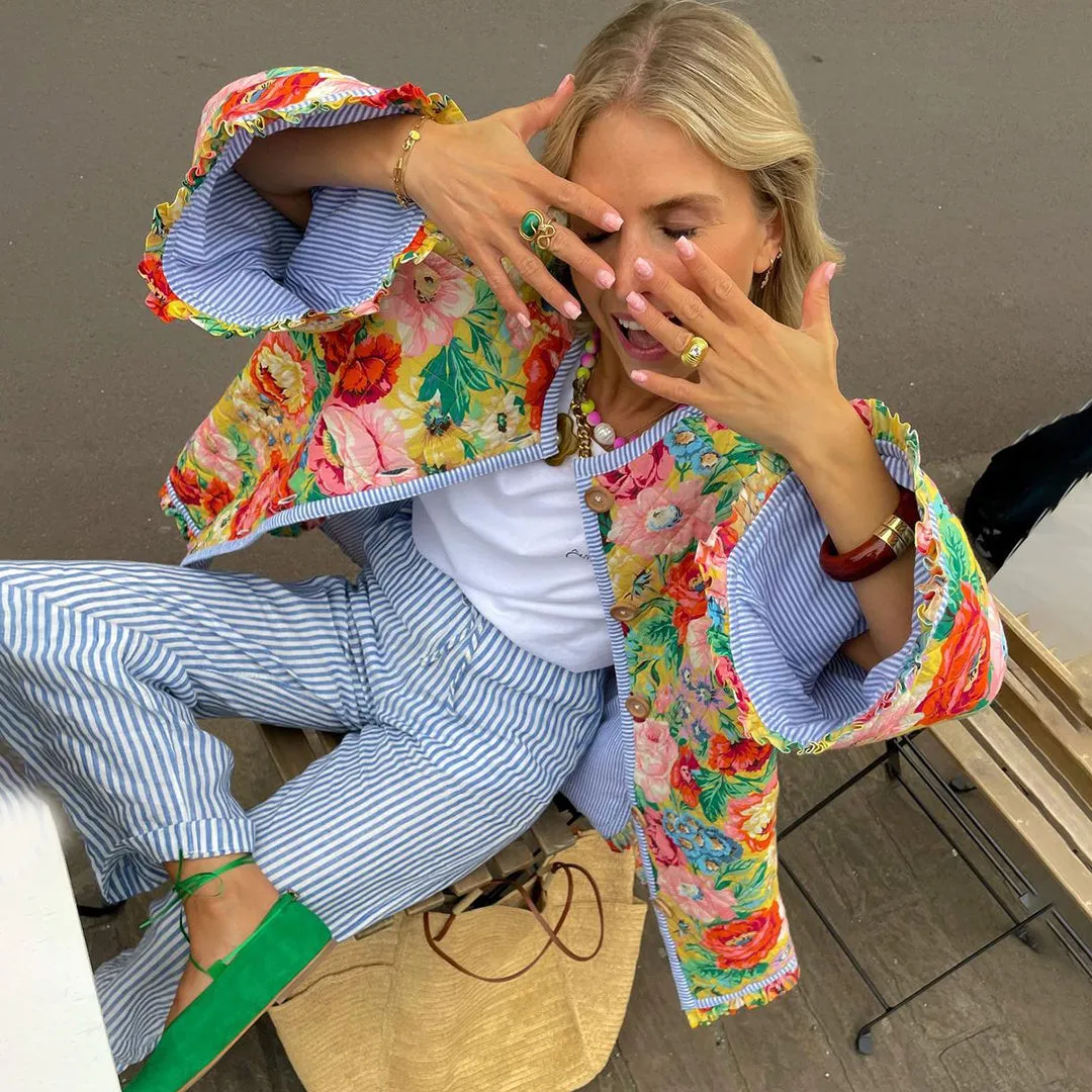 NICOLE™ - Trendy Printed Jacket