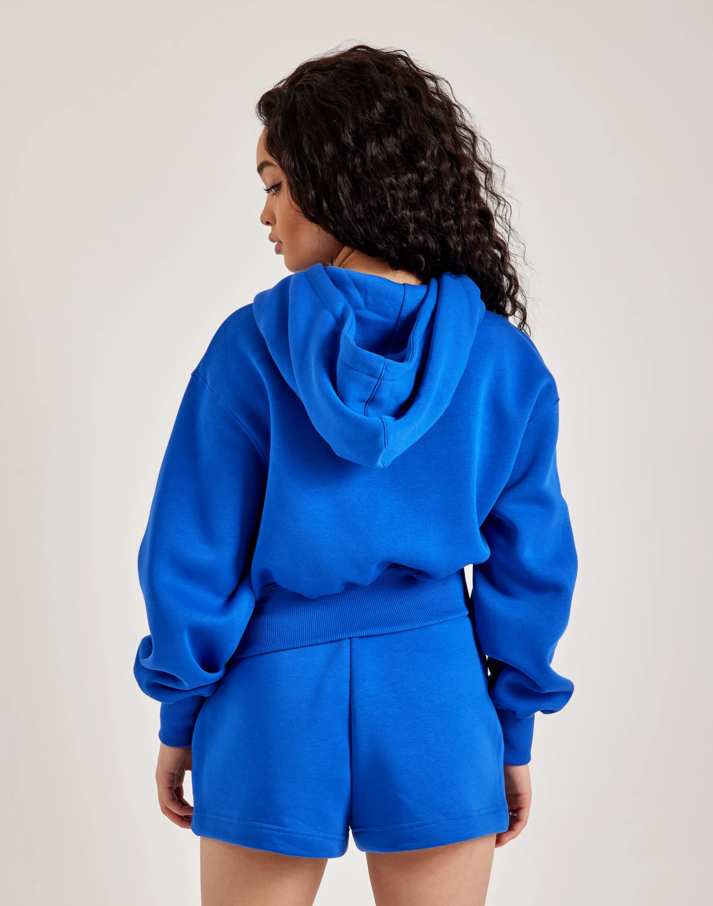 Nike Phoenix Fleece Loose Cropped Full-Zip Hoodie