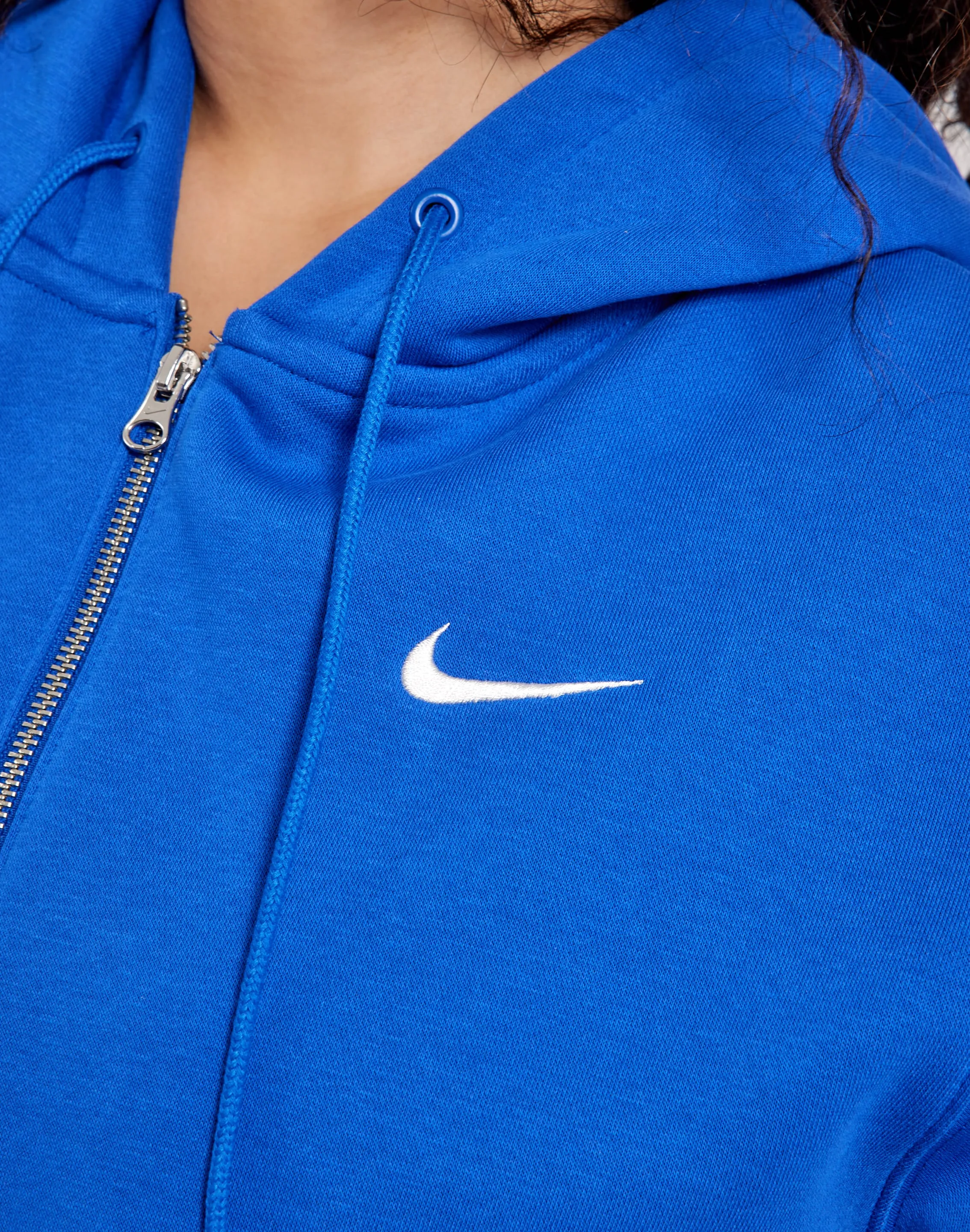 Nike Phoenix Fleece Loose Cropped Full-Zip Hoodie