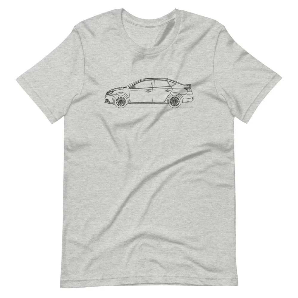 Nissan Sentra B17 silhouette T-shirt