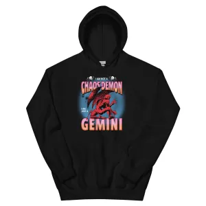 Not A Chaos Demon, Just A Gemini Hoodie - Pink/Blue