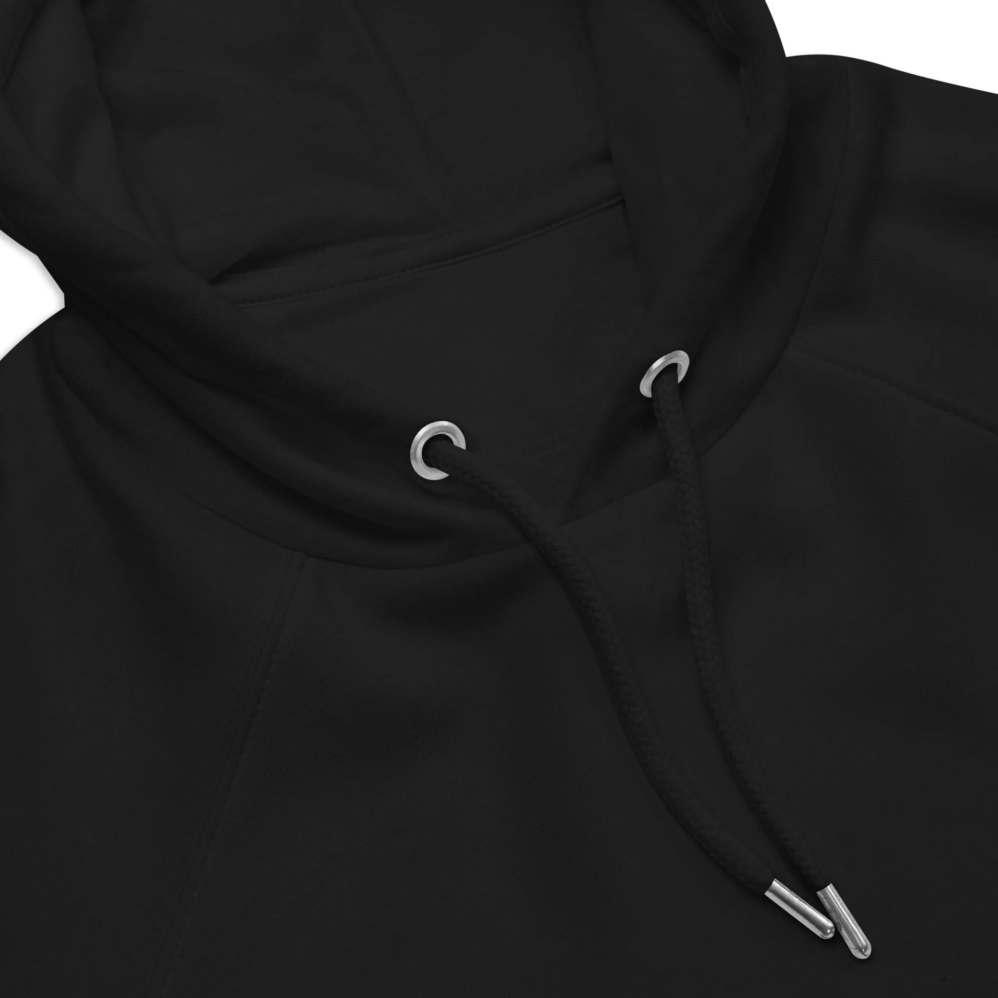 Nova Edge Threads Streetwear that Gives Typography Black Eco Raglan Hoodie
