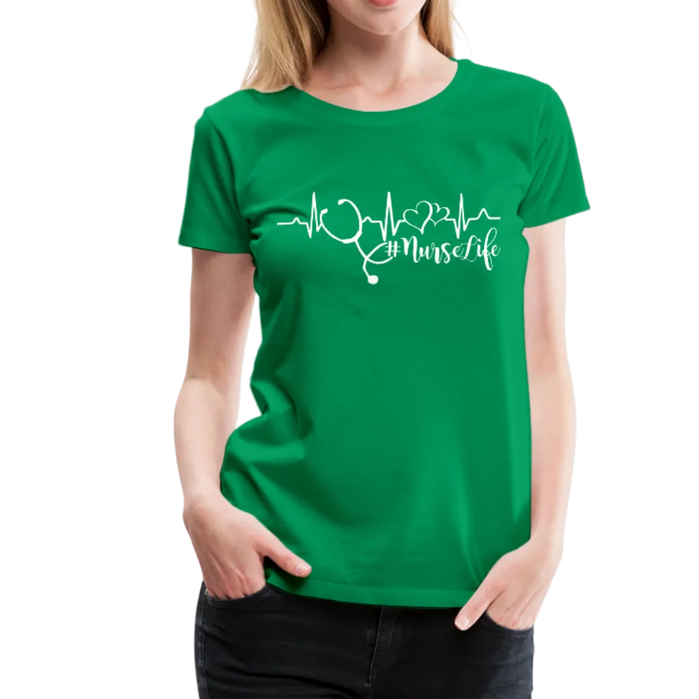 #Nurselife Women’s Premium T-Shirt (CK1396)