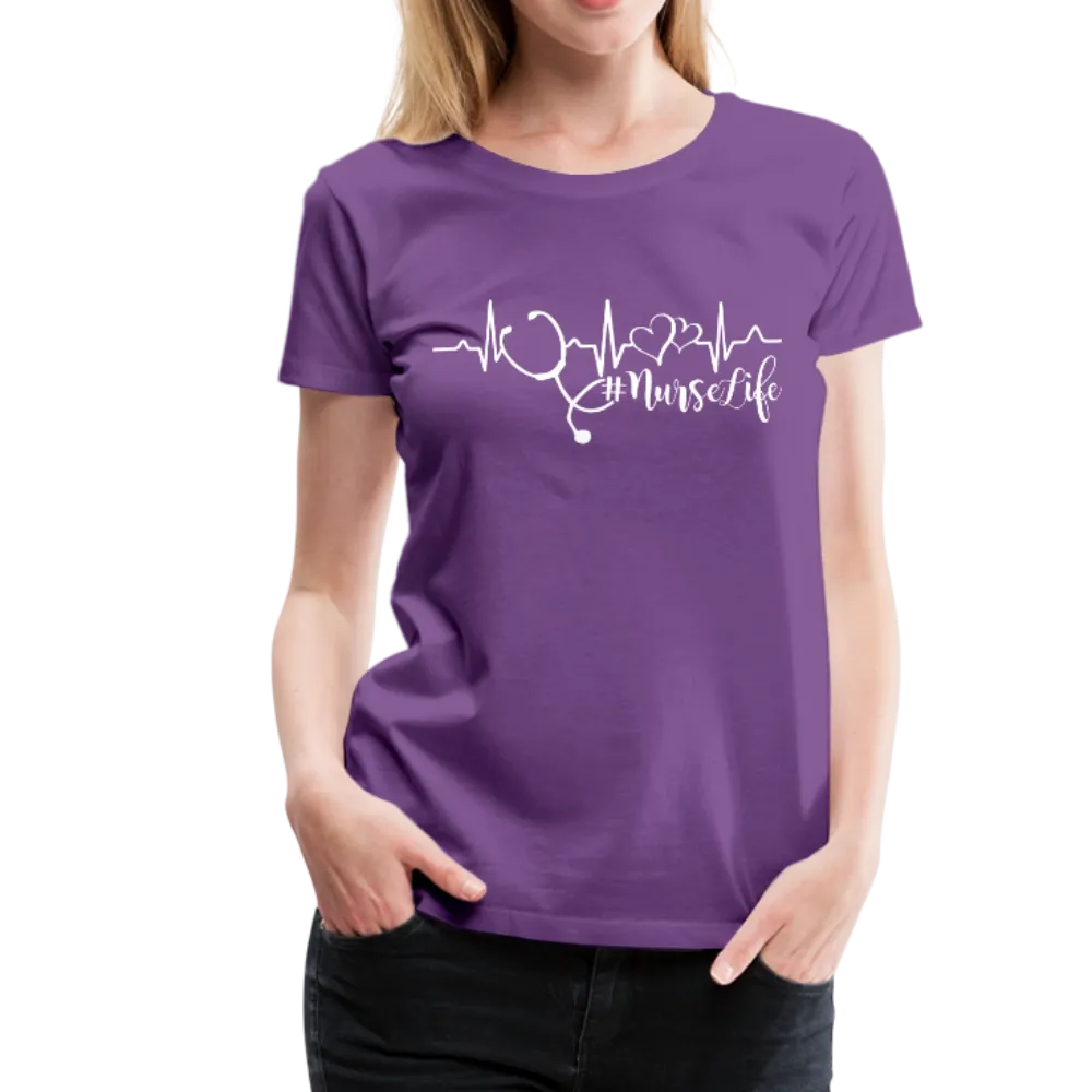 #Nurselife Women’s Premium T-Shirt (CK1396)