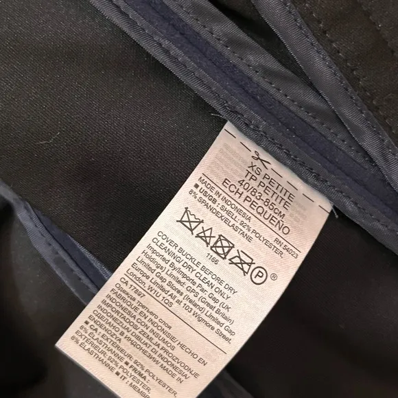 NWT Banana Republic Navy Blue Faux Suede Cropped Biker Jacket