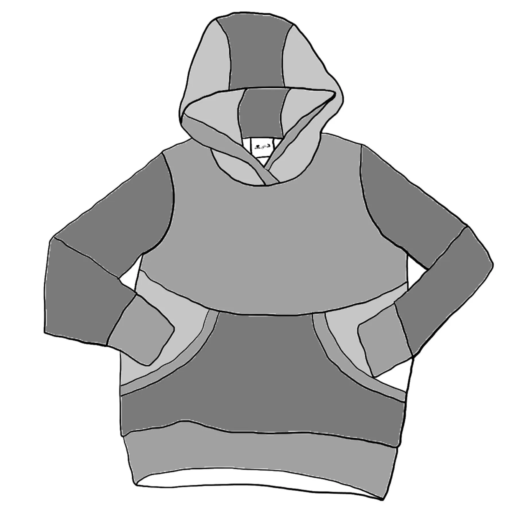 OAK mystery NEUTRAL - Lil Mo Hoodie