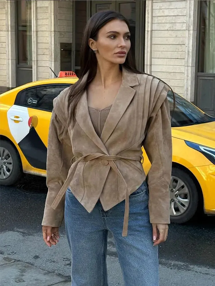 Olivia Suede Jacket