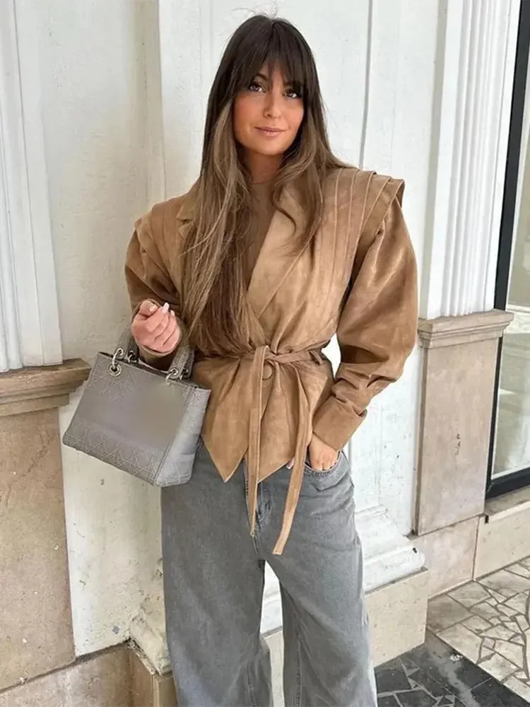Olivia Suede Jacket