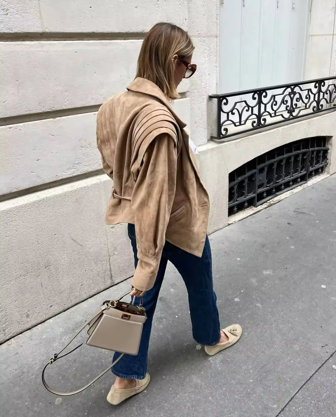 Olivia Suede Jacket