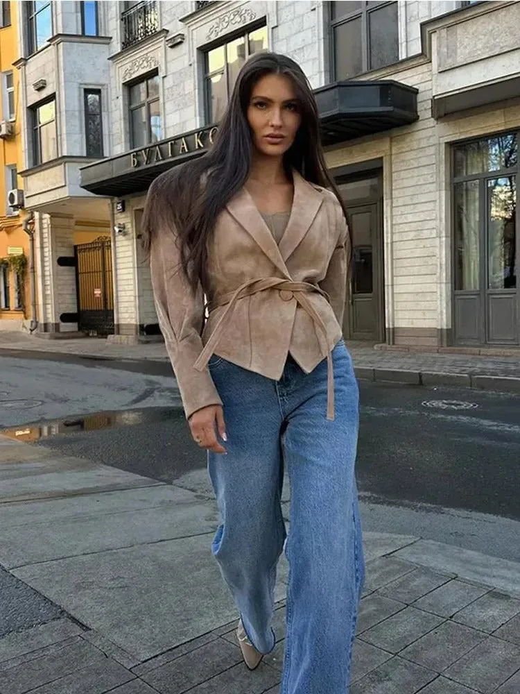 Olivia Suede Jacket