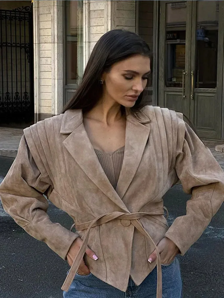 Olivia Suede Jacket