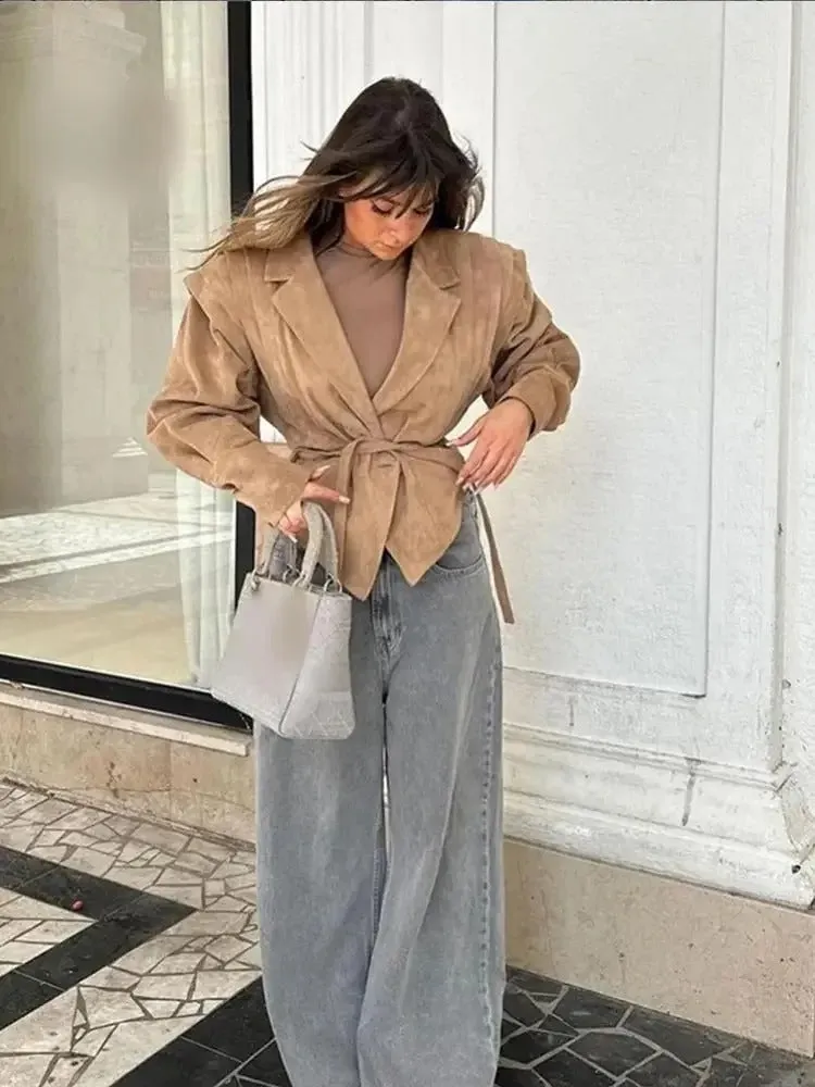 Olivia Suede Jacket