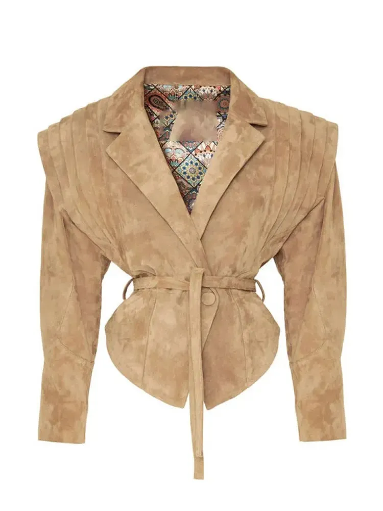 Olivia Suede Jacket