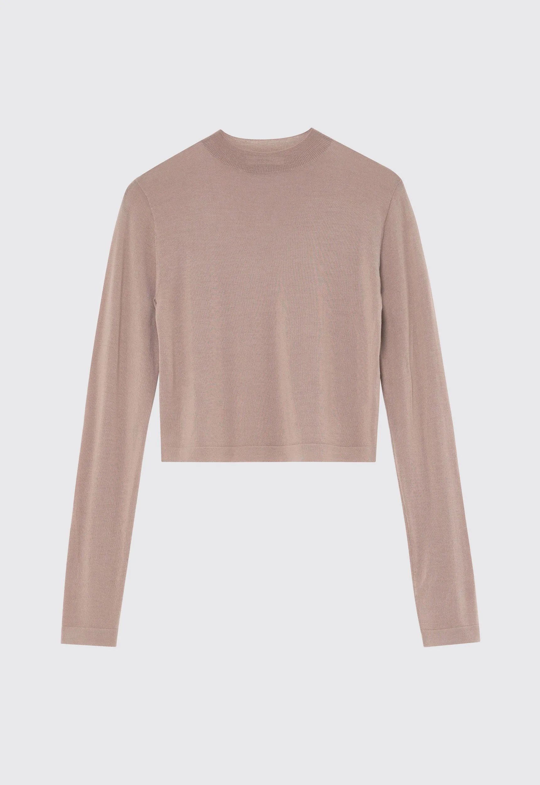 Orbit Merino Wool Sweater - Dark Crumb Neutral