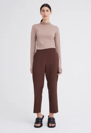 Orbit Merino Wool Sweater - Dark Crumb Neutral