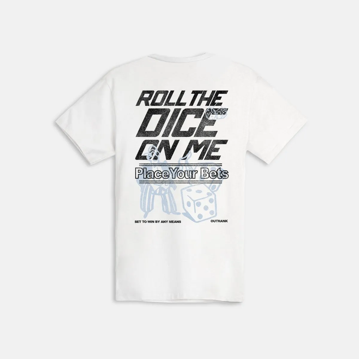 Outrnk Roll the Dice T-shirt (White)