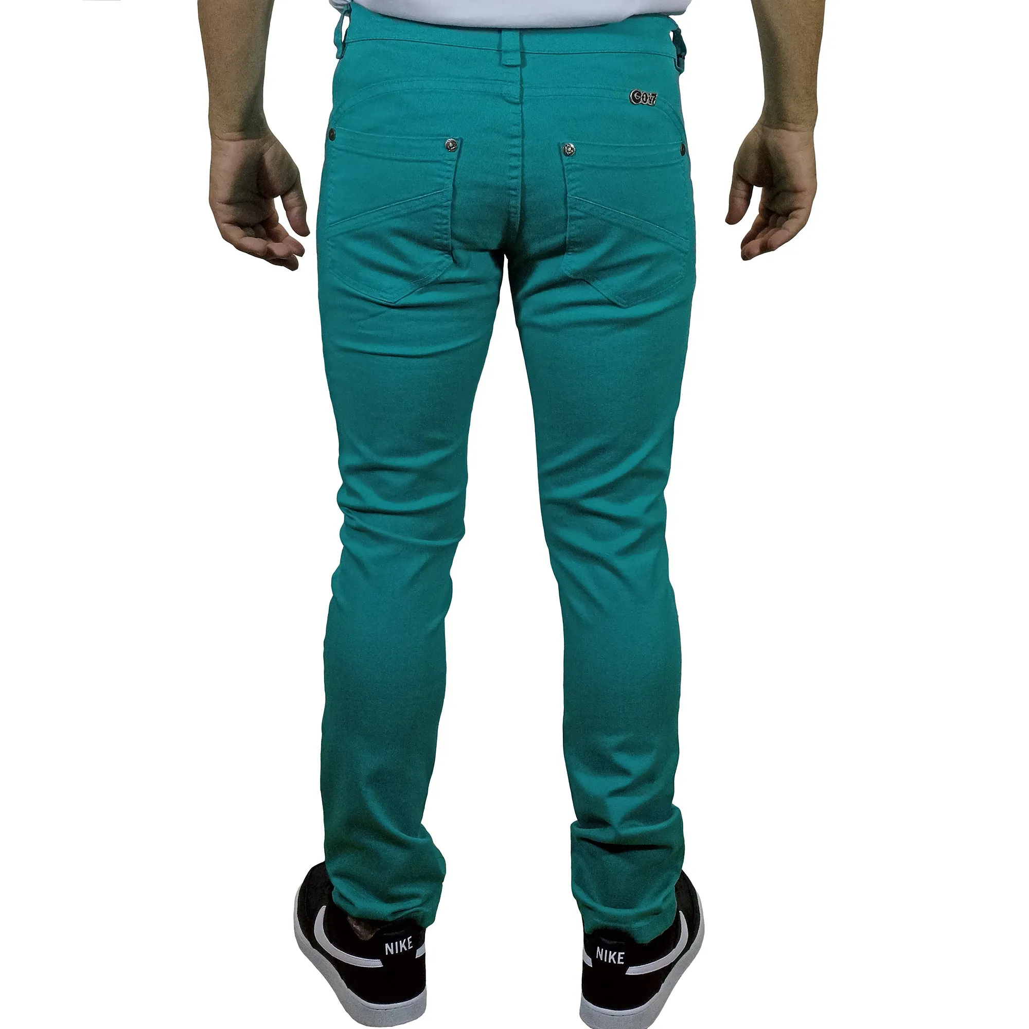 Pantalón Drill Moda Para Hombre - Turquesa