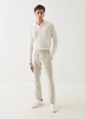 PATRICK ASSARAF Linen Drawstring Pant