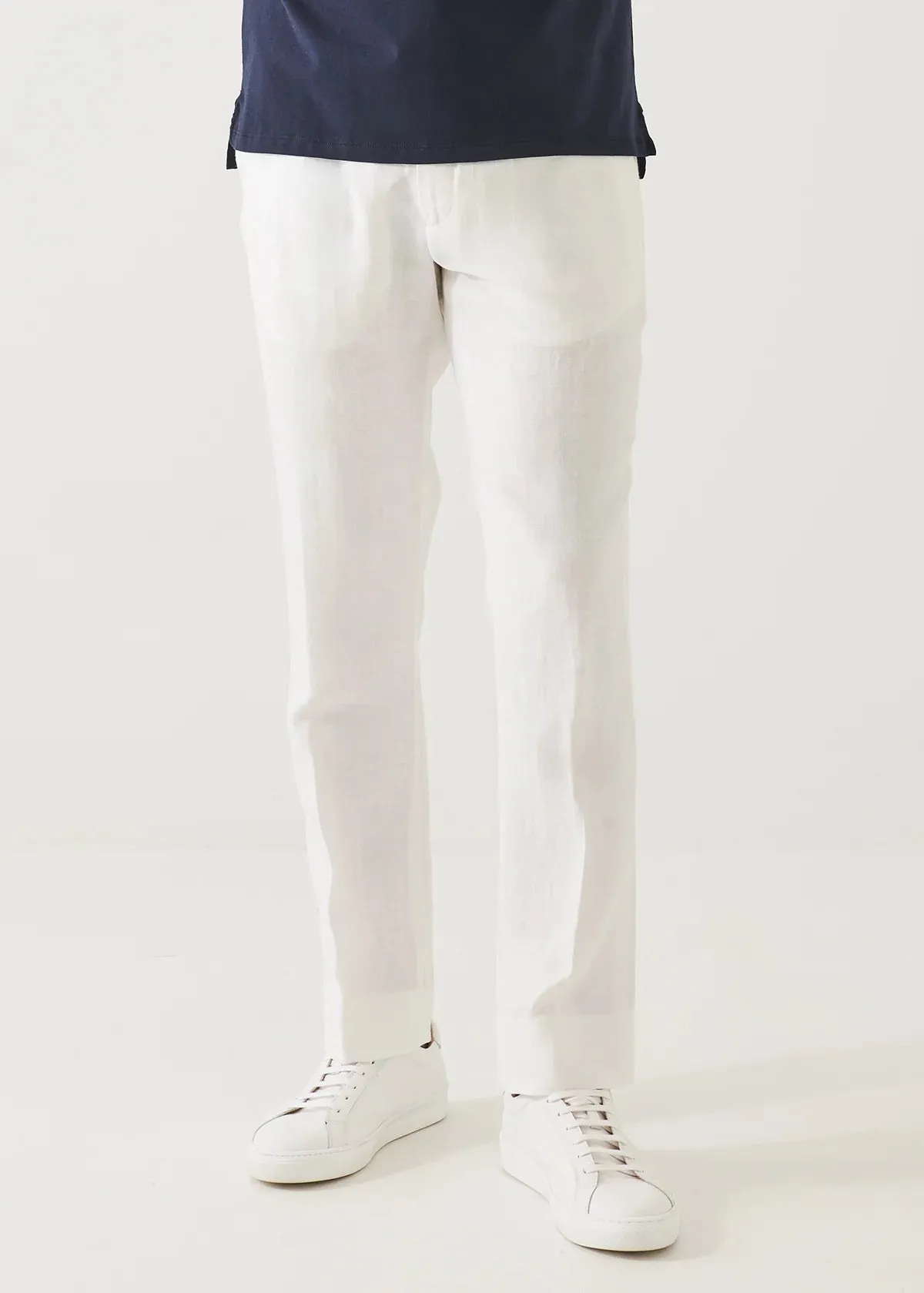 PATRICK ASSARAF Linen Drawstring Pant
