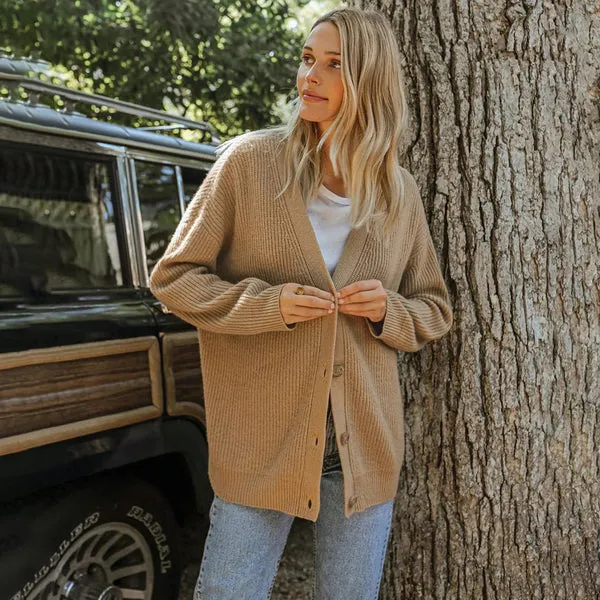 Pepita - cashmere cardigan for women