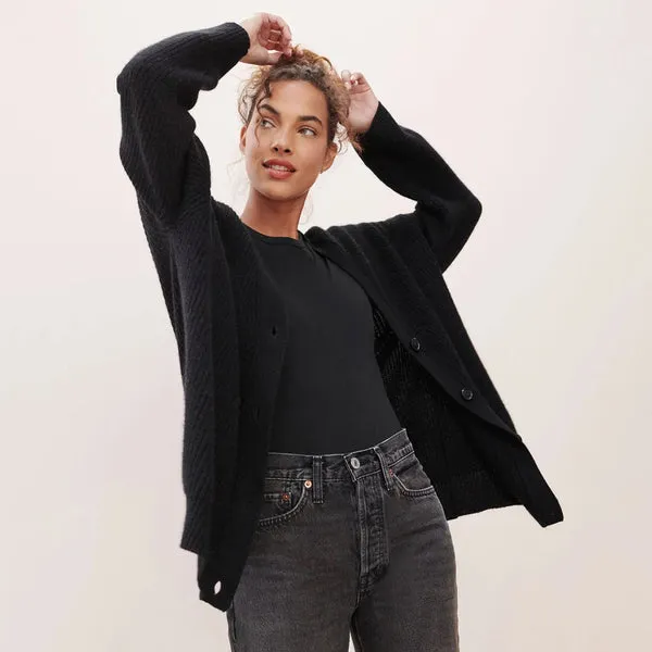 Pepita - cashmere cardigan for women