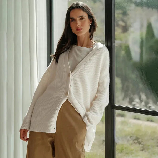 Pepita - cashmere cardigan for women