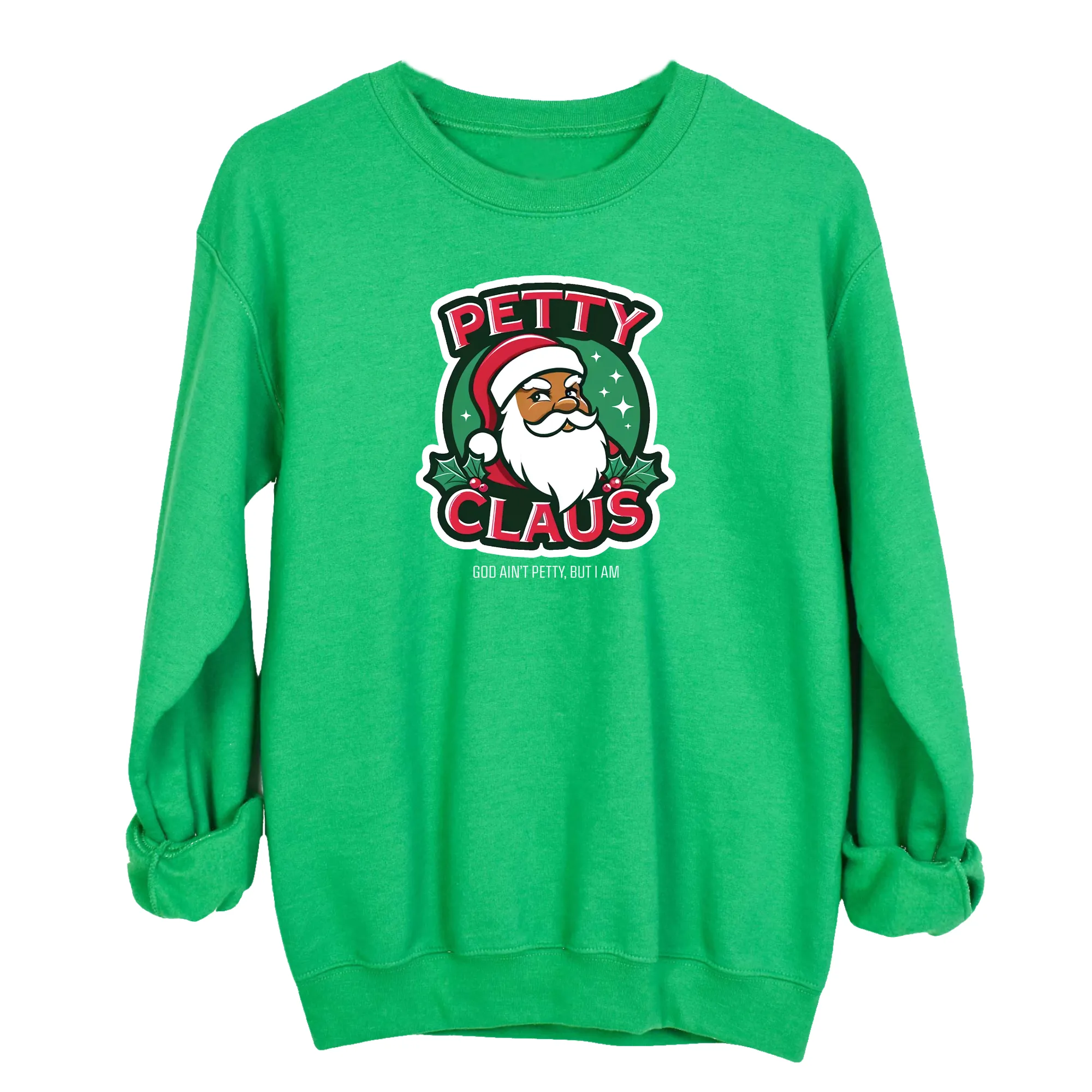 Petty Claus Image Unisex Sweatshirt