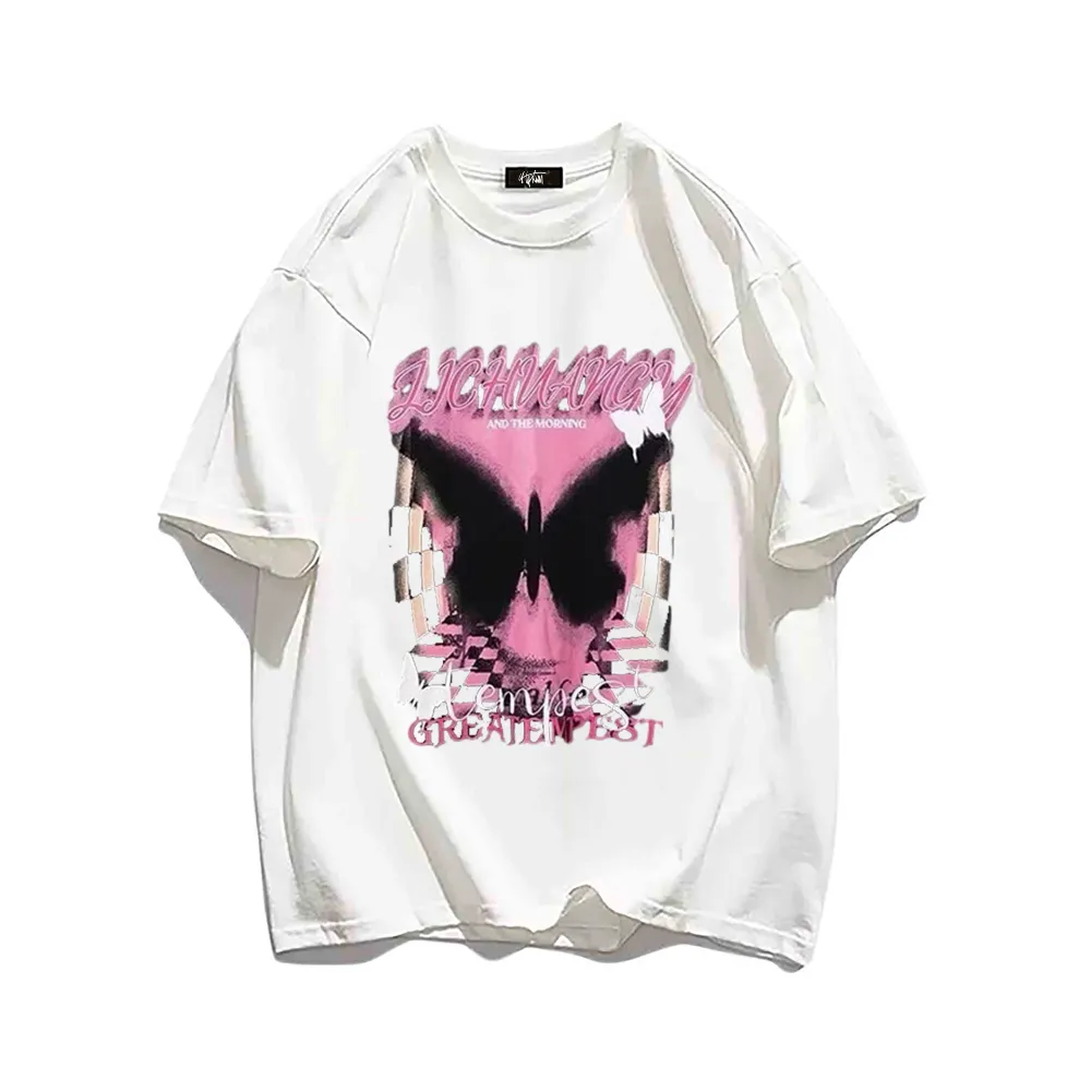“Pink Black Butterfly” T-shirt
