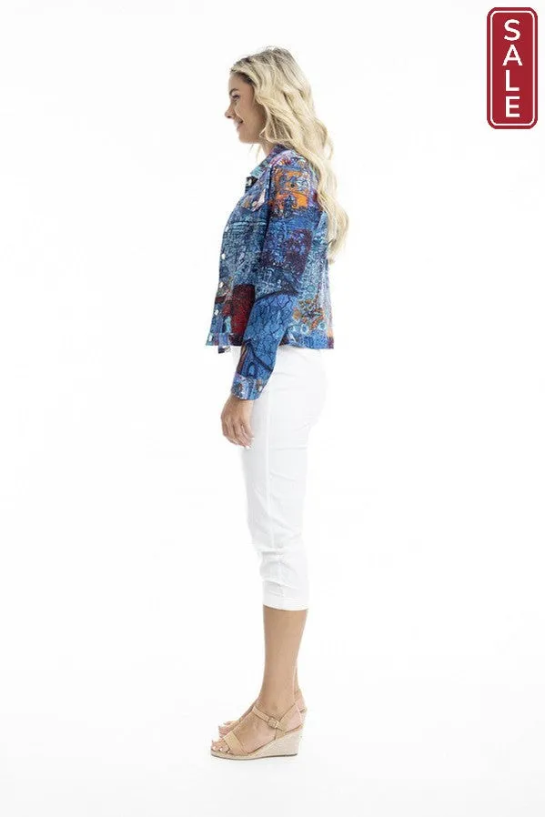 Ponte jacket Jasalmer Blue