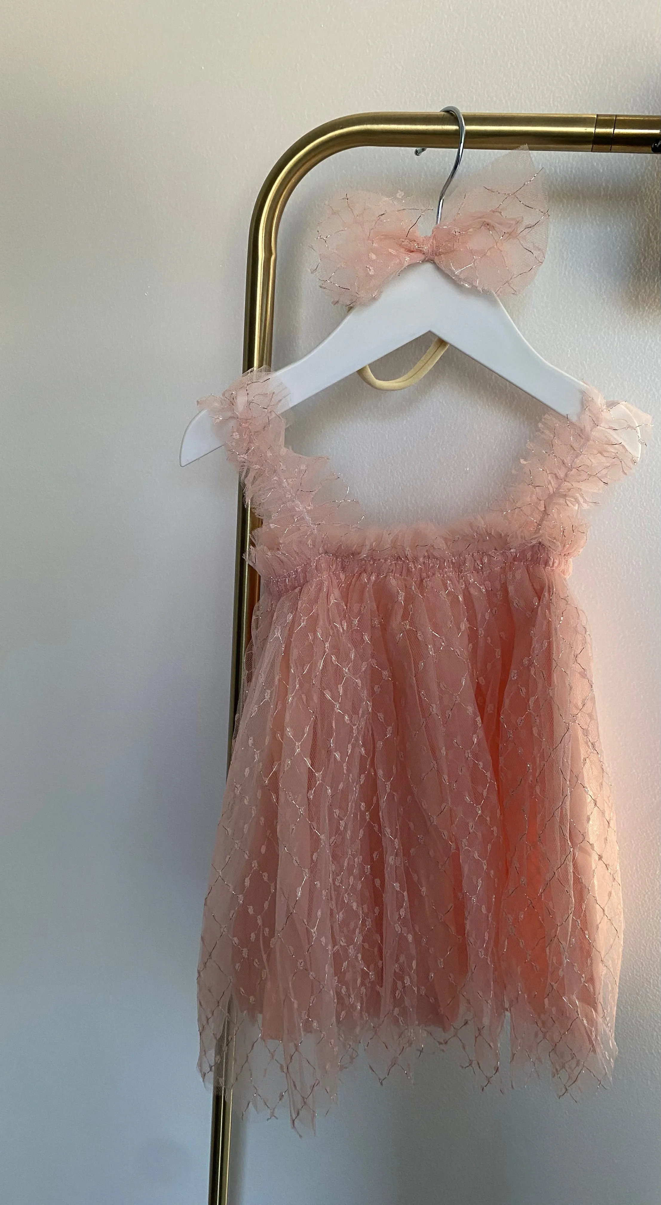 Poppy Textured Tutu Dress