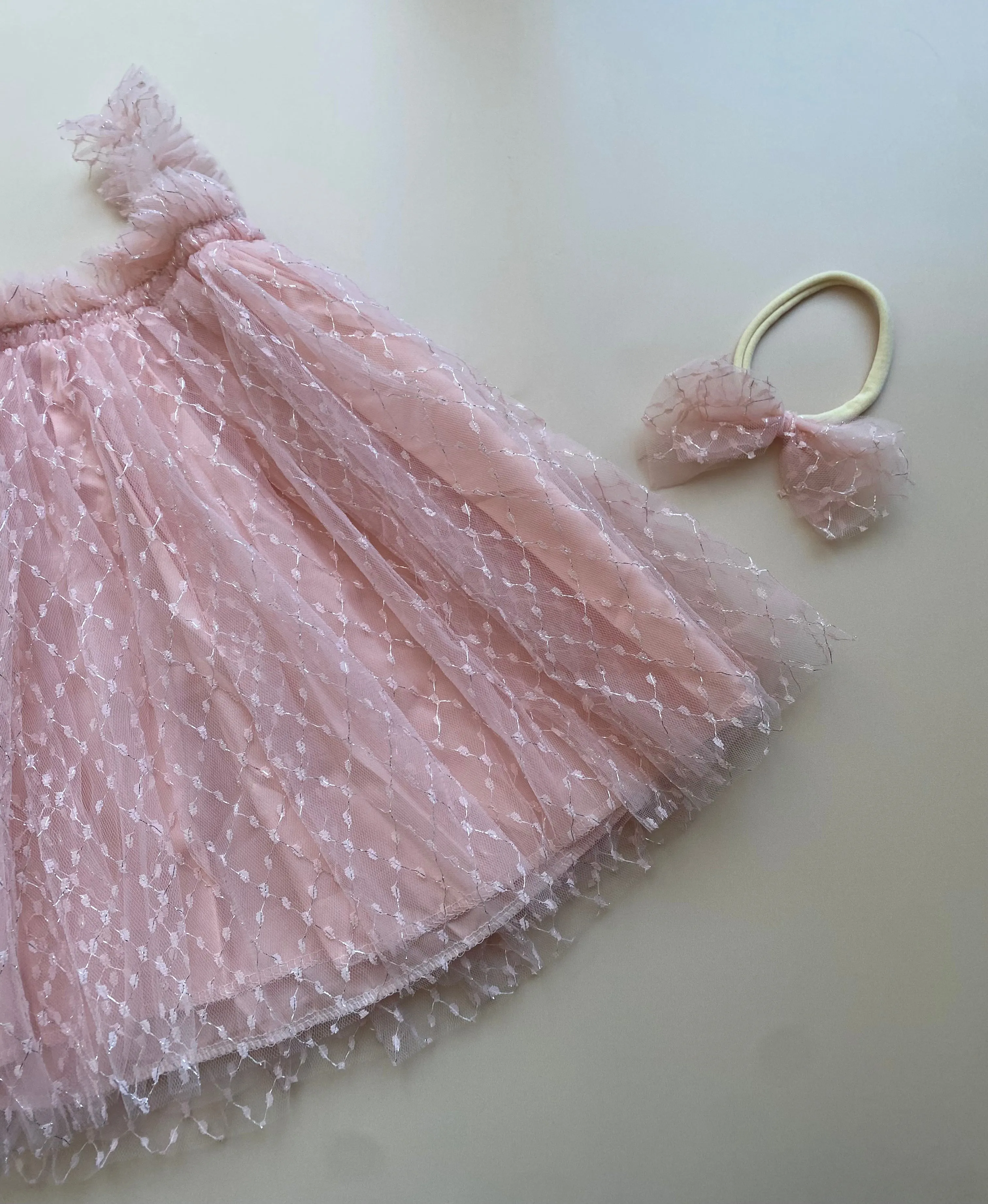Poppy Textured Tutu Dress
