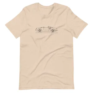 Porsche 550 Spyder silhouette T-shirt