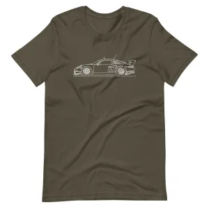 Porsche 911 991.1 RSR silhouette T-shirt