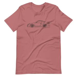 Porsche 911 997.1 GT3 silhouette T-shirt