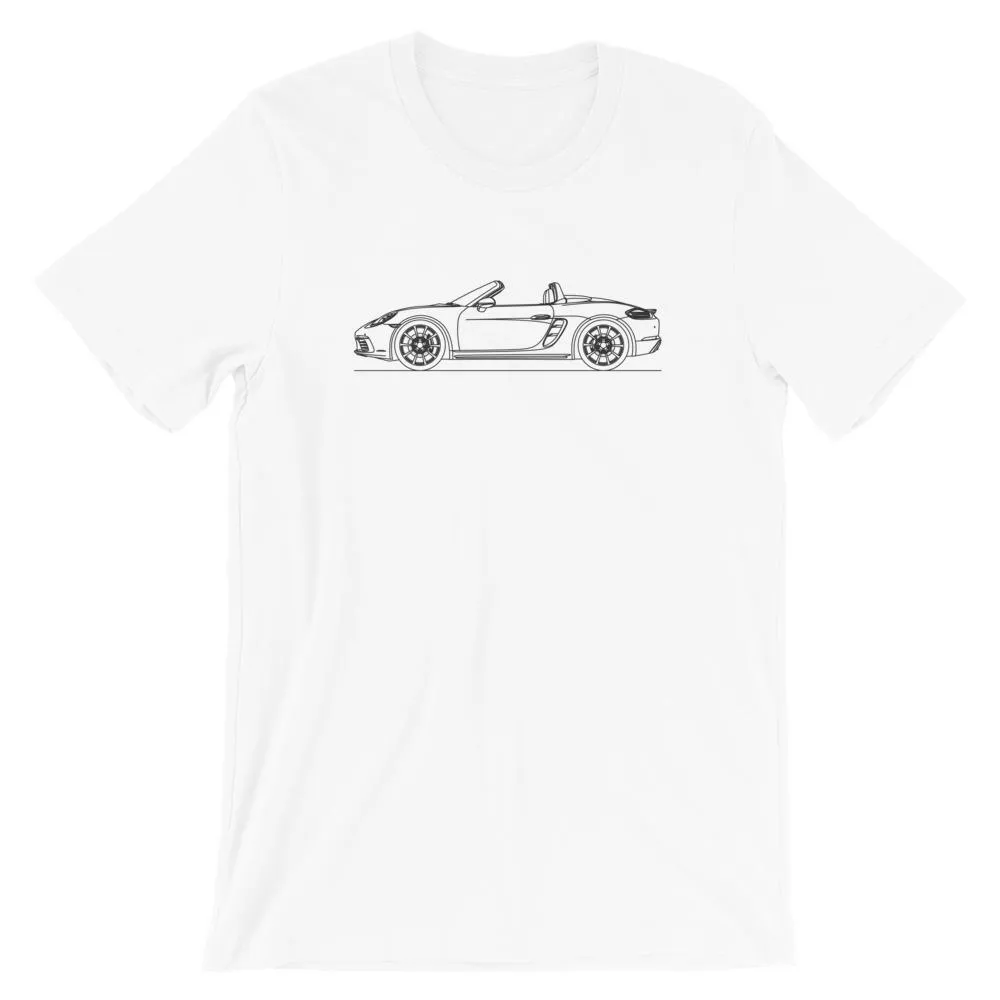 Porsche Boxster S silhouette T-shirt