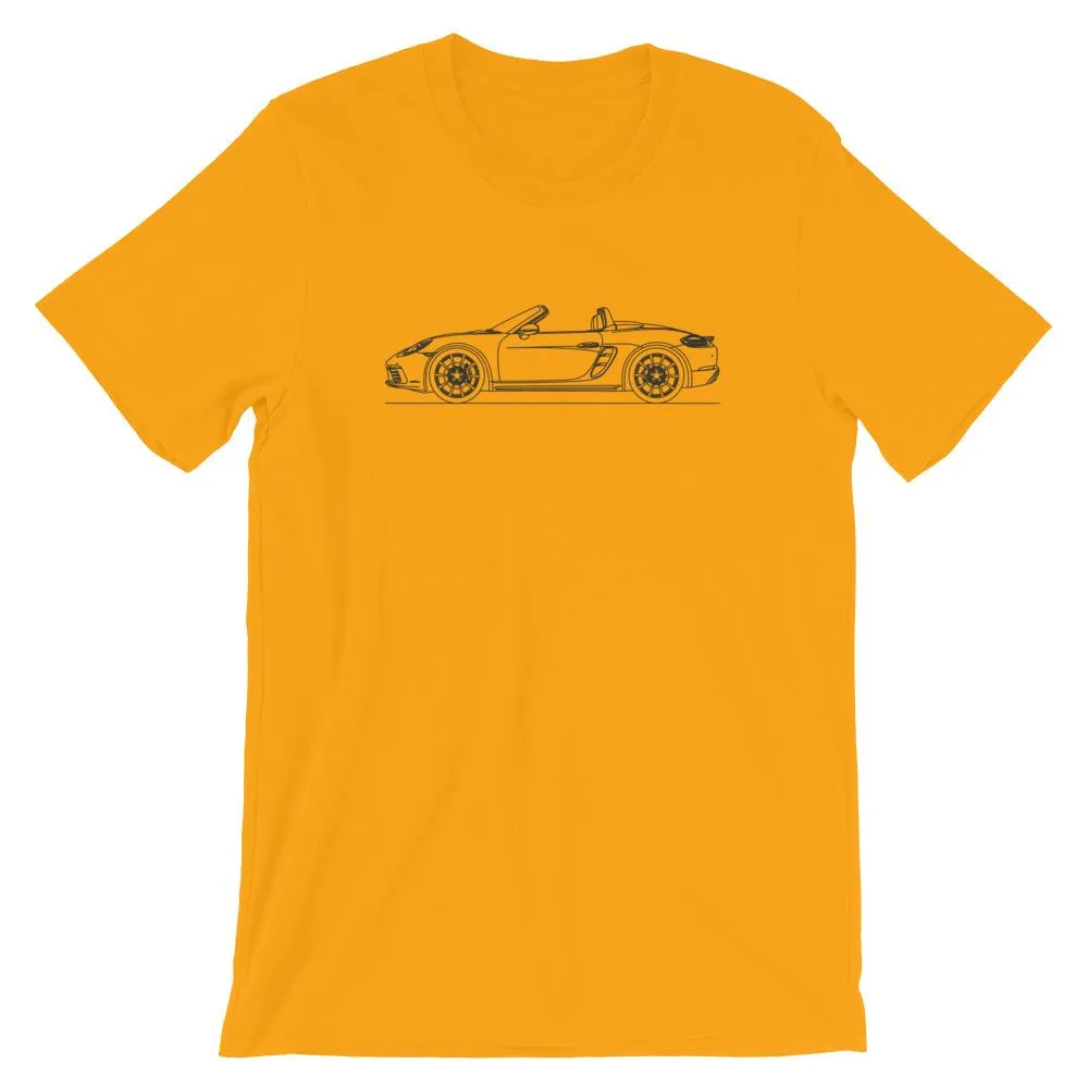 Porsche Boxster S silhouette T-shirt