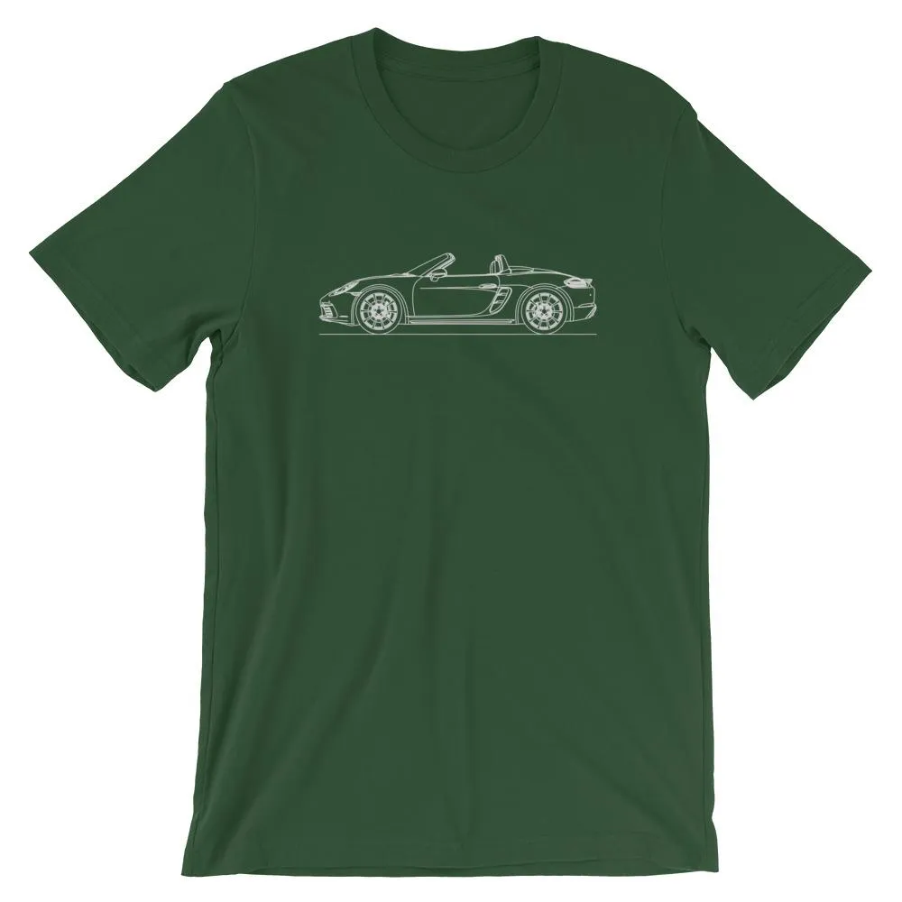 Porsche Boxster S silhouette T-shirt