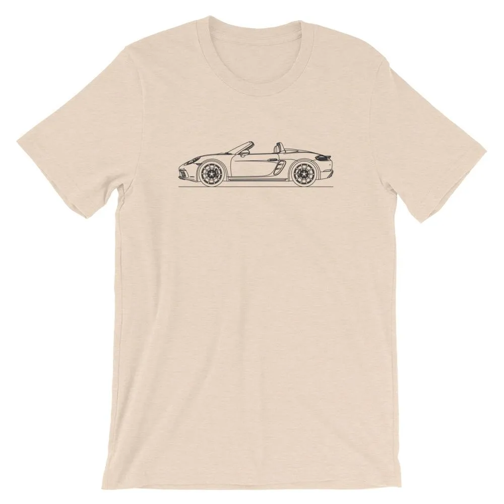 Porsche Boxster S silhouette T-shirt