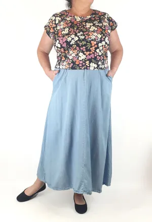Princess Highway navyfloral top size 18