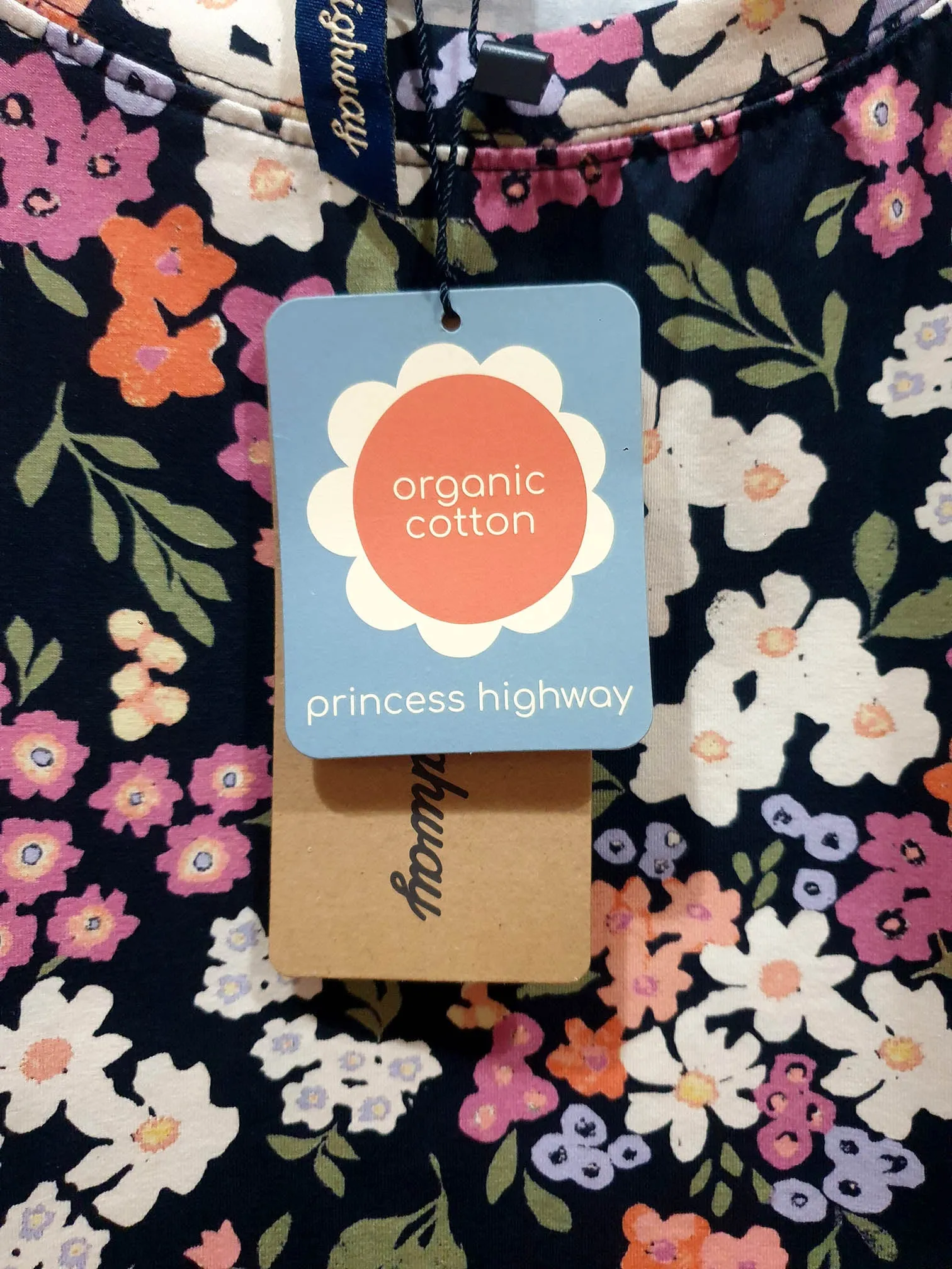 Princess Highway navyfloral top size 18