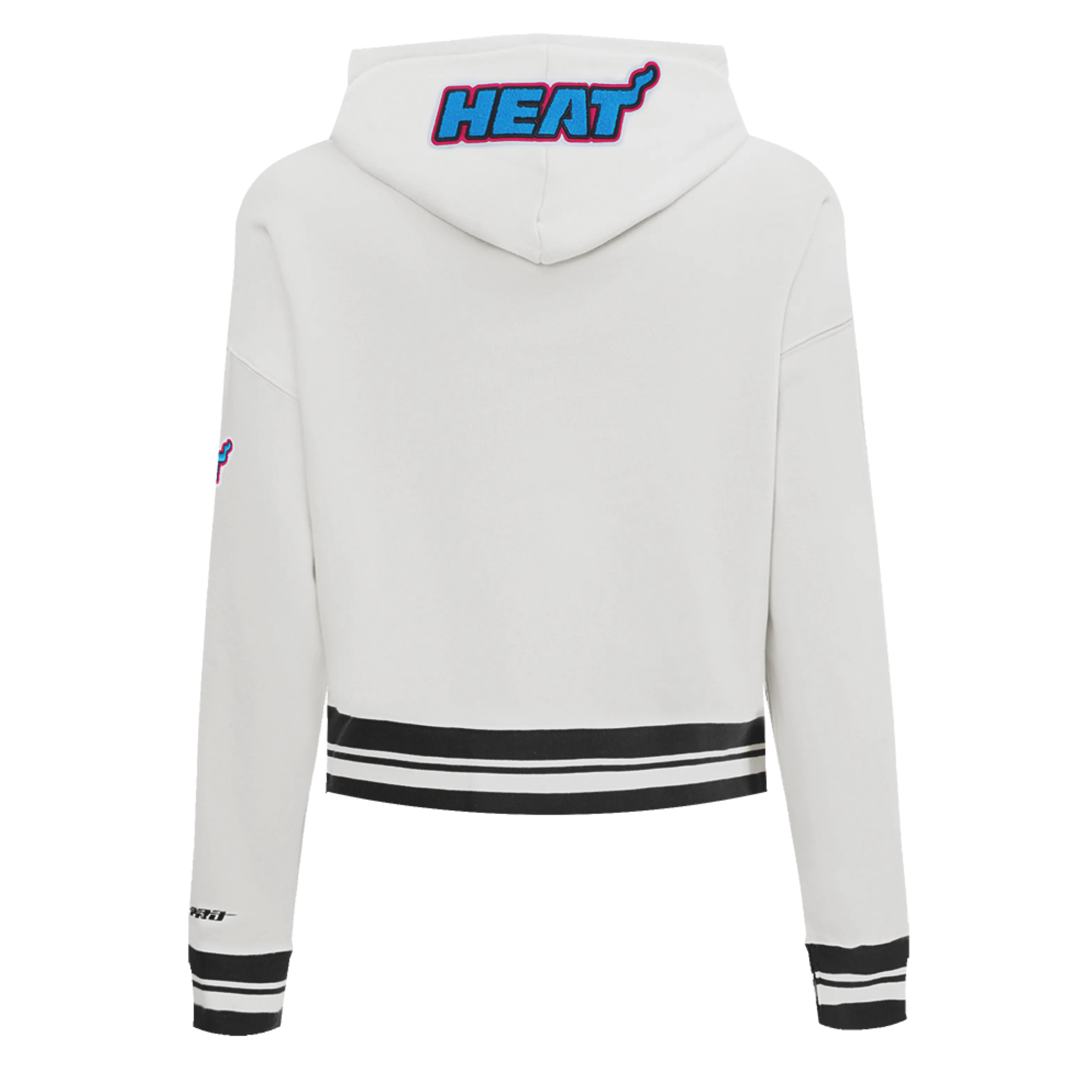Pro Standard Miami HEAT Original Vice Girls Cropped Hoodie