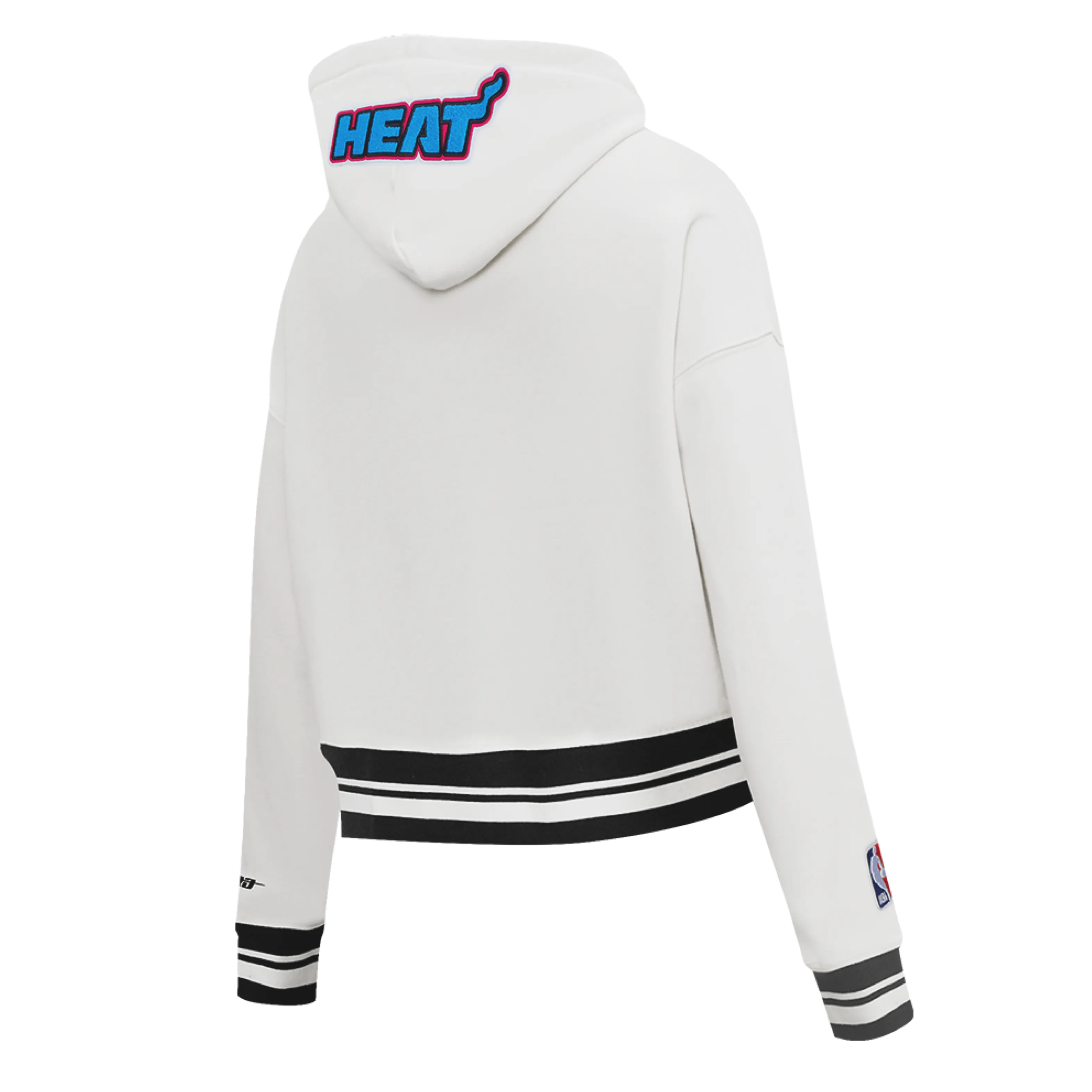 Pro Standard Miami HEAT Original Vice Girls Cropped Hoodie
