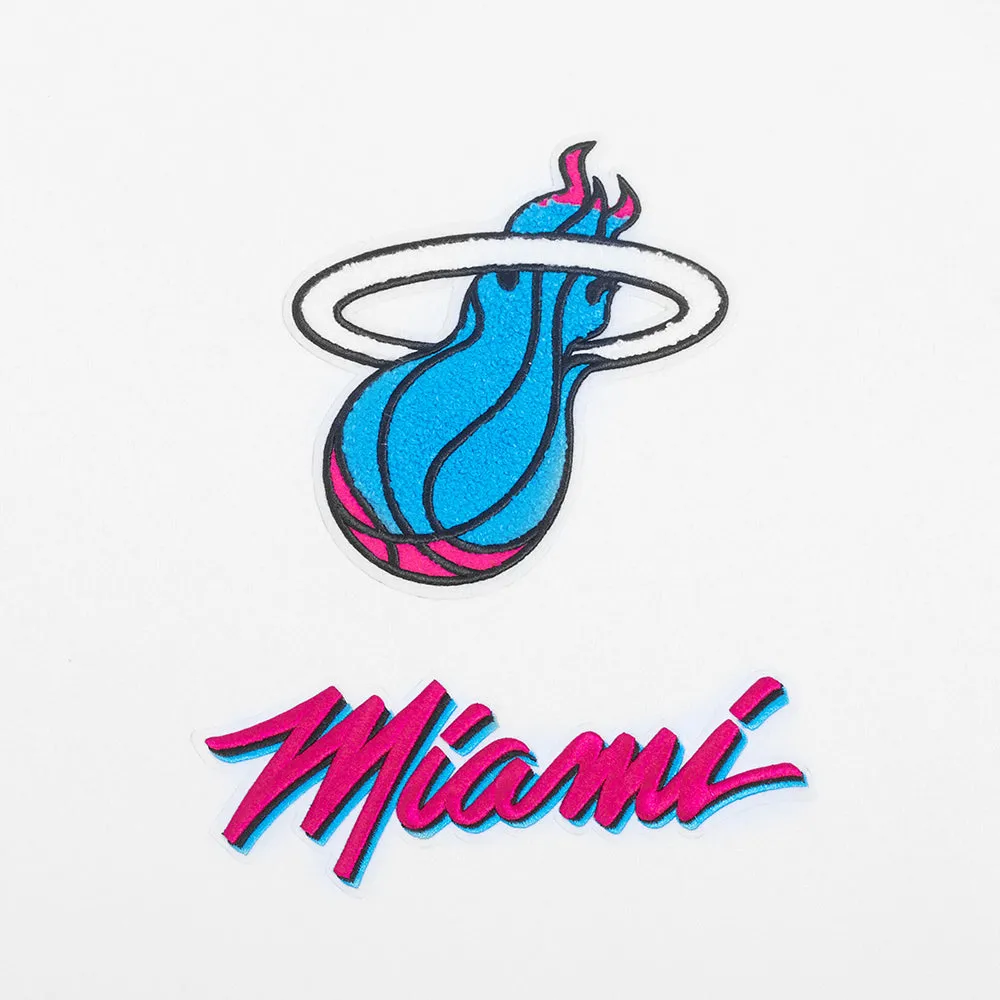 Pro Standard Miami HEAT Original Vice Girls Cropped Hoodie