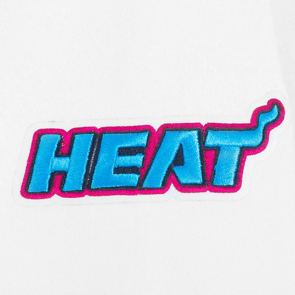 Pro Standard Miami HEAT Original Vice Girls Cropped Hoodie
